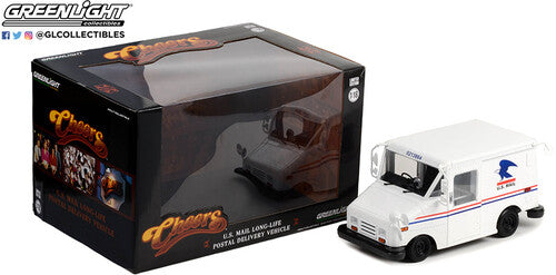 Cheers - 1/18 Scale Die-Cast Car - Cliff Clavin's U.S. Mail Long-Life Postal Delivery Vehicle