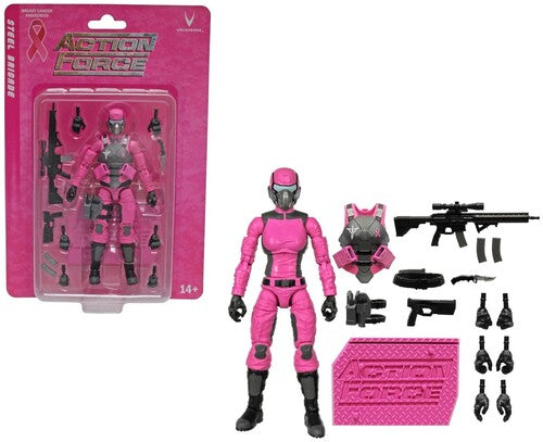Action Force - Steel Brigade - Breast Cancer Charity Action Figure