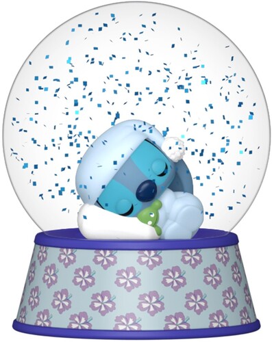 Funko POP! Mini Glitter Globe: Stitch - Sleeping Stitch (Disney)
