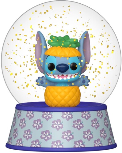 Funko POP! Mini Glitter Globe: Stitch - Stitch in Pineapple (Disney)