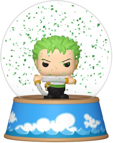 Funko POP! Mini Glitter Globe: One Piece - Roronoa Zoro