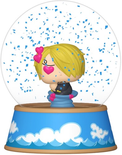 Funko POP! Mini Glitter Globe: One Piece - Sanji