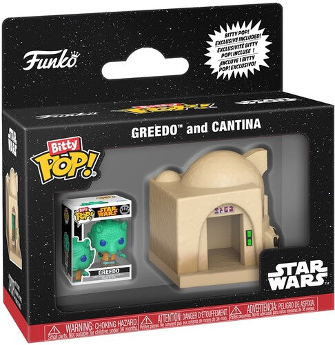 Funko Bitty POP!: Town: Star Wars - Towns Greedo and Cantina