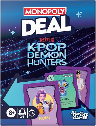 Monopoly Deal: KPop Demon Hunters (KPDH) - Card Game