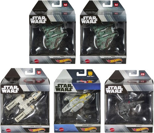 Hot Wheels Premium Star Wars Starships 5-Piece J Assortment