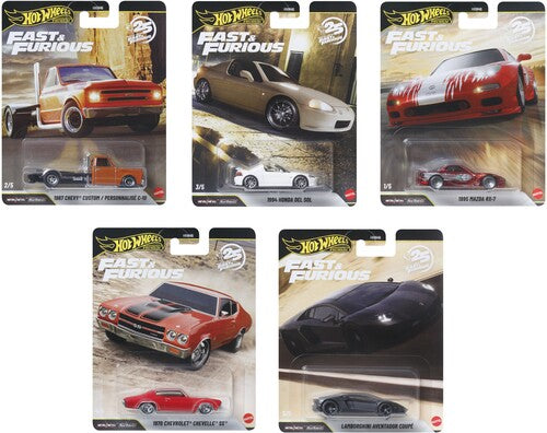 Hot Wheels Premium 1:64 Fast & Furious 10-Piece P Assortment