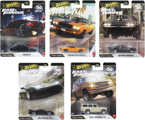 Hot Wheels Premium 1:64 Fast & Furious 10-Piece Q Assortment