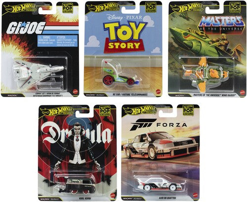 Hot Wheels 1:64 Premium Pop Culture 10-Piece R Assortment