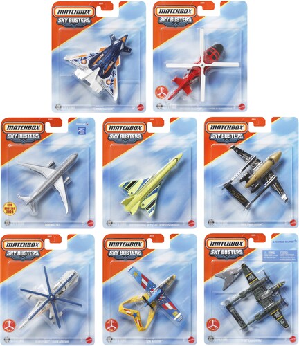 Matchbox Sky Busters 8-Piece H Assortment