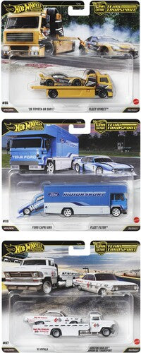 Hot Wheels Premium Team Transport 4-Piece J Assortment
