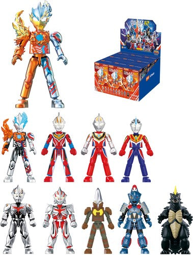 Blokees - Ultraman - Galaxy Version - 12: Blazar's Starlight 9ct Model Kit Display
