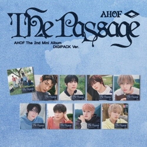 Ahof - The Passage - Digipack Version - incl. 76pg Photobook, Poster, Envelope, Sticker, Photocard, Unit Photocard, Hidden Message Card + Logo Puzzle