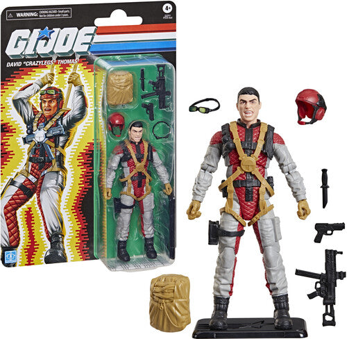 G.I. Joe - Classified Series: Retro Cardback - David “Crazylegs” Thomas Action Figure