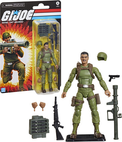 G.I. Joe - Classified Series: Retro Cardback - Rafael “Zap” Melendez Action Figure
