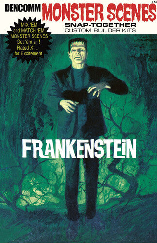 DENCOMM - Monster Scenes S1 - 1:13 Model Kit - Frankenstein: 55th Anniversary Limited Edition
