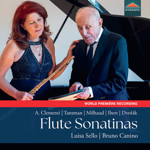 Luisa Sello - A. Clementi, Tansman, Milhaud, Ibert & Dvorak: Flute Sonatinas