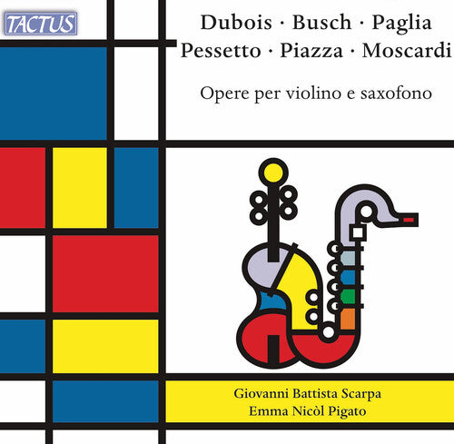 Giovanni Scarpa Battista - Works for violin and saxophone