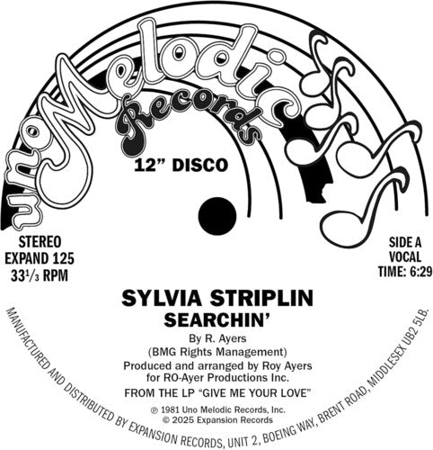 Sylvia Striplin - Searchin'