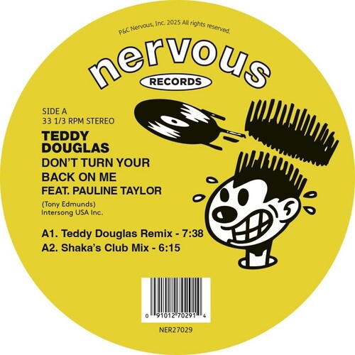 Douglas , Teddy - Don't Turn Your Back On Me
