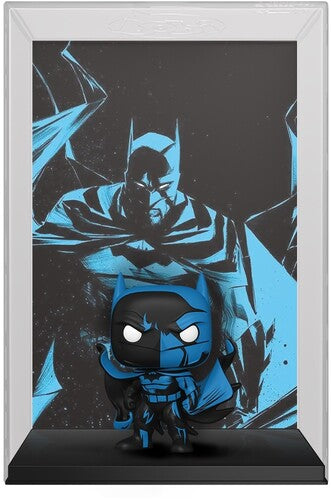 Funko POP! Comic Cover with Case: DC Batman Black & Blue