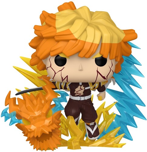 Funko POP! Premium: Demon Slayer: Infinity Castle - Zenitsu (Glow) (Styles May Vary)