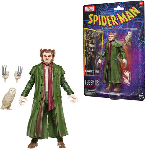 Spider-Man Comics - Marvel Legends: Retro Cardback - Marvel’s Owl Action Figure