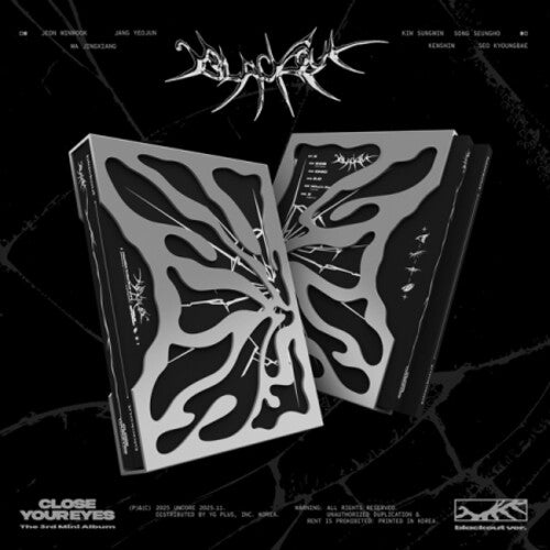 Close Your Eyes - Blackout - Blackout Version - incl. Photobook, Postcard Set, Selfie Photocards, Stickers + Folded Poster