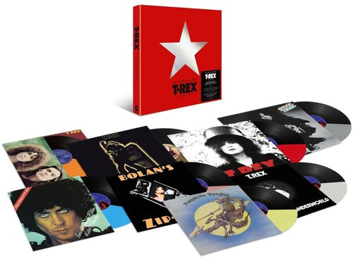 T.Rex - The Studio Albums 1970-1977 - Half & Half Colored Vinyl 8LP Box Set