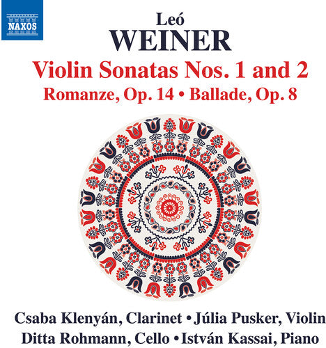 Csaba Klenyan - Weiner: Violin Sontas Nos. 1-2; Romanze; Ballade