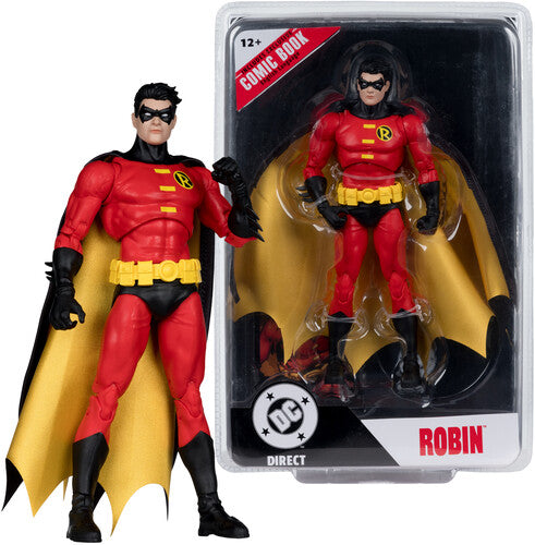 McFarlane Toys - DC Direct - Page Punchers - Robin (Teen Titans #41) 7" Action Figure with Comic