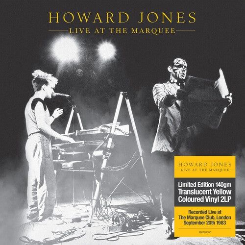 Howard Jones - Live At The Marquee - Transparent Yellow Vinyl