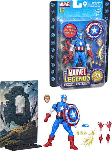 Marvel Legends: 20th Anniversary - Captain America Action Figure