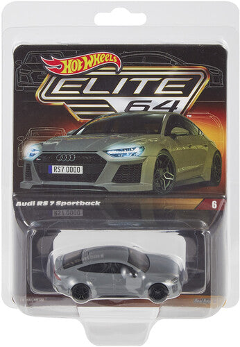 Hot Wheels Collectors: 1/64 Hot Wheels Elite 64 Series '21 Audi RS 7 Sportback