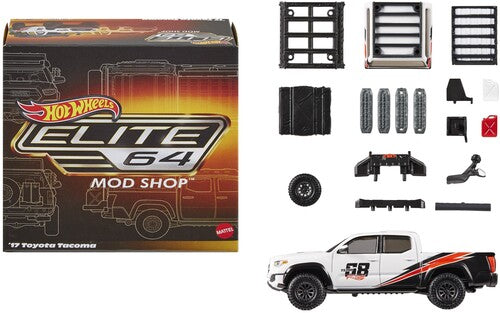 Hot Wheels Collectors: 1/64 Hot Wheels Elite 64 Mod Shop '17 Toyota Tacoma