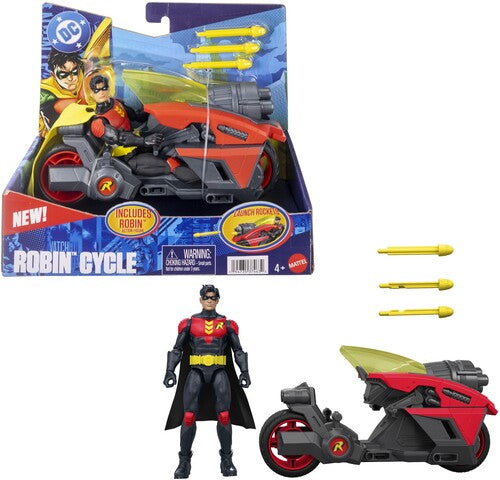 DC Premiere Robin Action Figure & Motorcycle Vehicle