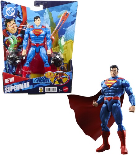 DC Premiere Heat Vision Superman Action Figure with Lights & Sound