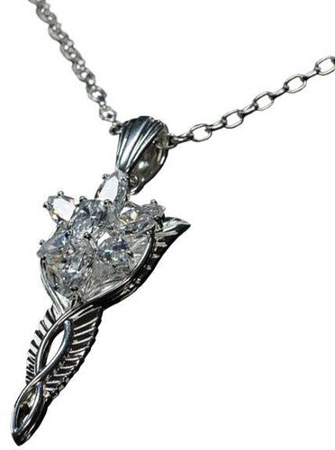 WETA Workshop - The Lord of the Rings Trilogy - Evenstar Pendant & Chain - Sterling Silver