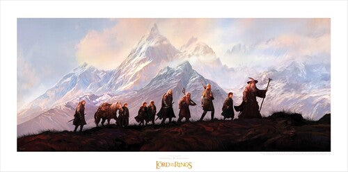 WETA Workshop - The Lord of the Rings Trilogy - The Fellowship of the Ring: 20th Anniversary Art Print
