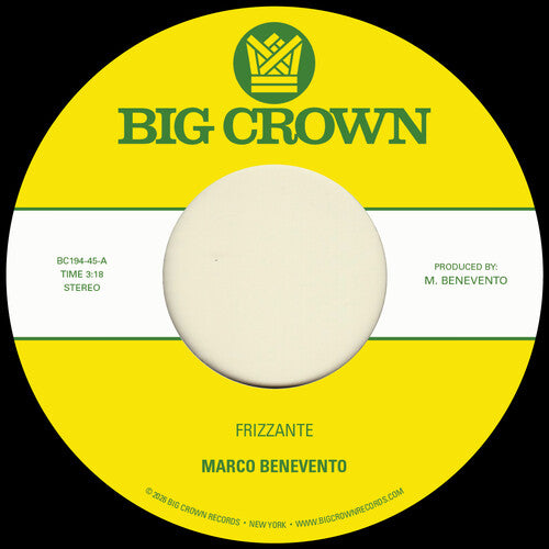 Marco Benevento - Frizzante B/W Turandot