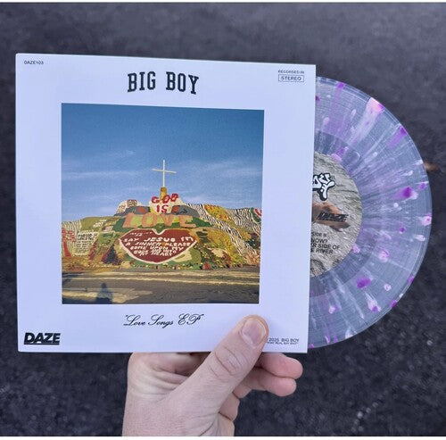Big Boy - Love Songs - Clear with Pink & Purple Splatter