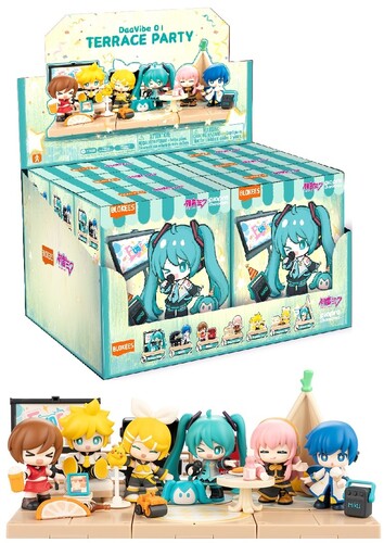 Blokees - Hatsune Miku - DaaVibe Series - 01: Terace Party Model Kit 6ct Display