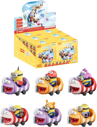 Blokees - Minions - Daadoos Nest - 01: Super Silly Fun Land Ride Model Kit 6ct Display