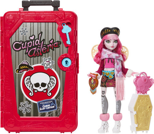 Monster High Skulltimate Secrets: Cabin Slay-Cation Cupid Asteria Doll & Playset