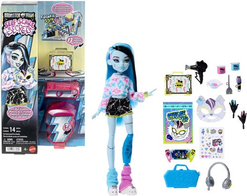 Monster High Self-Scare Secrets Frankie Stein Fashion Doll & Accessories