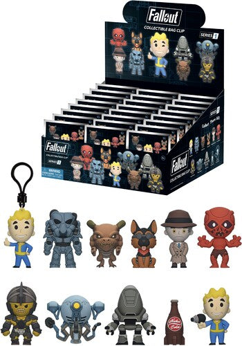 Fallout - Series 1 - 3D Foam Bag Clip Blind Bag - 24pc PDQ Display