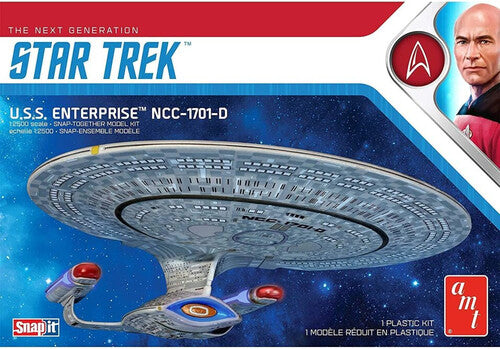 Star Trek U.S.S. EnterpriseD (Snap) 2T AMT Model Kit