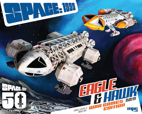 Space:1999 Eagle & Hawk War Games Edition MPC Model Kit