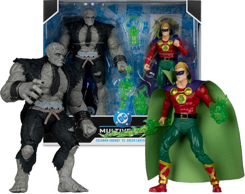 DC Multiverse - Solomon Grundy vs Green Lantern (JSA) 7" Action Figure and Mega Figure 2 Pack