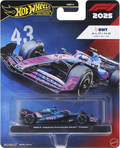 Hot Wheels Premium BWT Alpine Formula One Team #43