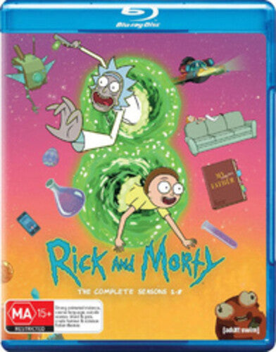 Rick & Morty: Seasons 1-8 - All-Region/1080p